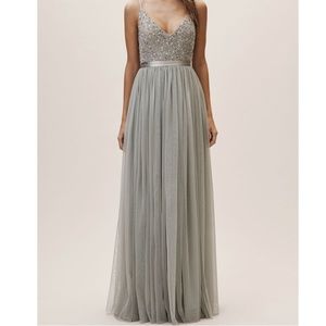 BHLDN Avery Dress in Morning Mist